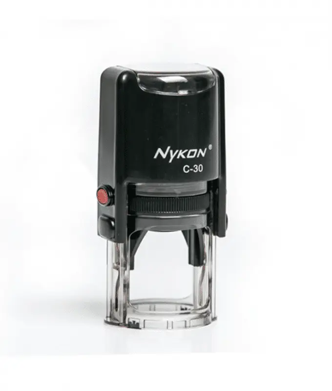 Carimbo Nykon C30 - Redondo -Personalizado